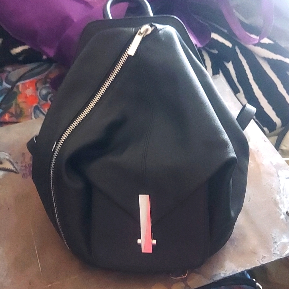 Kendall and Kylie Koenji backpack black asymmetric- BRAND NEW, NEVER BEEN USED
